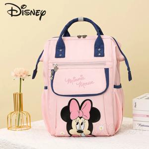 디즈니 미키 기저귀 가방, 럭셔리 브랜드 백팩, 만화 귀여운 아기 기저귀 가방, 패션 방수 다기능, 신제품