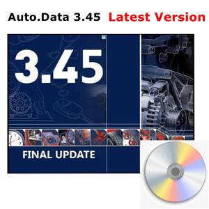 자동 데이터 설치 비디오 포함 와이어링 다이어그램 데이터, 자동 데이터 3.45 소프트웨어 버전, 2014 년으로 업데이트, 3.45