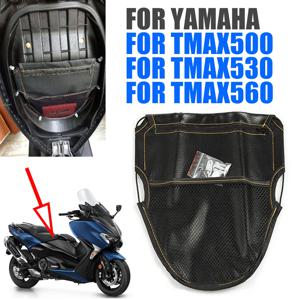 야마하 TMAX530 TMAX 530 T-MAX 560 500 TMAX500 TMAX560 오토바이 액세서리, 좌석 아래 보관 파우치 가방 정리함