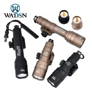 WADSN 에어소프트 슈어파이어 미니 스카우트 라이트, M300C, M300B, M600U 무기 라이트 라이플, AR15, HK416, M4 사냥 LED 손전등, 랜턴 토치