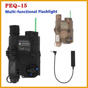PEQ-15 다기능 손전등, 적외선 일루미네이터, 적외선, 레이저, 가시 광선, 3 가지 모드, 야외 전술 장비