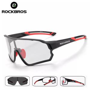 ROCKBROS-남녀공용 Photochromic 사이클링 선글라스, 초경랑 스포츠 선글라스, uv 400, 안티 글래어 코팅 야외 선글라스