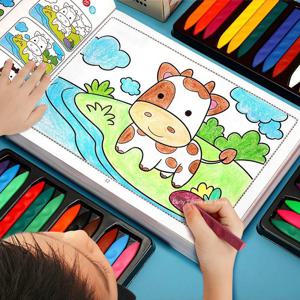 2-6 세 아동용 작은 손 색칠하기 책, 어린이 그림책, 그림 그리기 배우기, 무작위 1 페이지, 31 페이지
