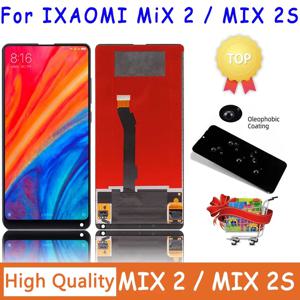 샤오미 Mi Mix 2 2s Mix2 Mix2s 용 오리지널 터치 스크린 디지타이저 어셈블리 교체, 프레임 포함, 5.99 인치