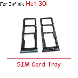 SIM 카드 슬롯 트레이 거치대, Infinix Hot 30i X669 X669C X669D 용, SIM 카드 리더 소켓