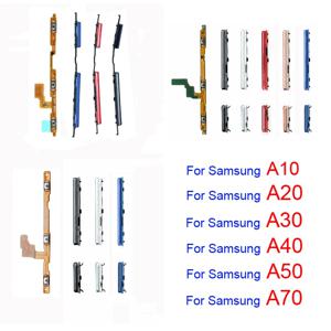 삼성 갤럭시 휴대폰 전원 볼륨 버튼, 온 사이드 키 플렉스 케이블, 새로운 하우징, A10, A20, A30, A40, A50, A60, A70 용