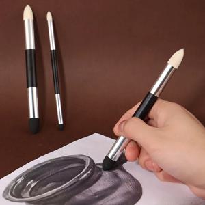 세척 가능한 스케치 지우개 펜, 하이라이트 아트 지우개 펜, 회색 표면 펜 아트 용품, 그림자 지우개