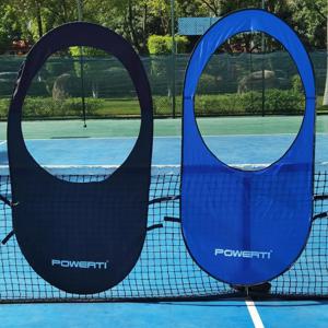 휴대용 접이식 테니스 타겟 링, 긴 서비스 시간, 비치 테니스 트레이너, 드라이빙 레인지 장비