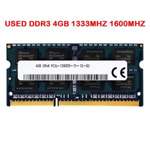 SP50 중고 분해 DDR3L, 1333MHz, 1600MHz, 4G PC3-10600/PC3-12800, 1.35V 노트북 메모리 모듈, 좋은 품질! 랜덤 브랜드