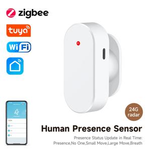 Tuya Zigbee 인체 감지 스마트 PIR 센서, 24 레이더 감지기, 모션 센서, 지지대 홈 어시스턴트