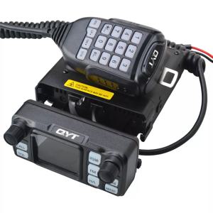 QYT KT-5000 VHF UHF 듀얼 밴드 VOX 미니 컬러 스크린, 분리형 전면 패널 스크램블러 FM 모바일 라디오