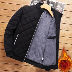 DIMUSI 남성용 따뜻한 재킷, 보온 파카 코트, 캐주얼 클래식 외투, 플리스 윈드브레이커 재킷, 남성 의류, 겨울 패션
