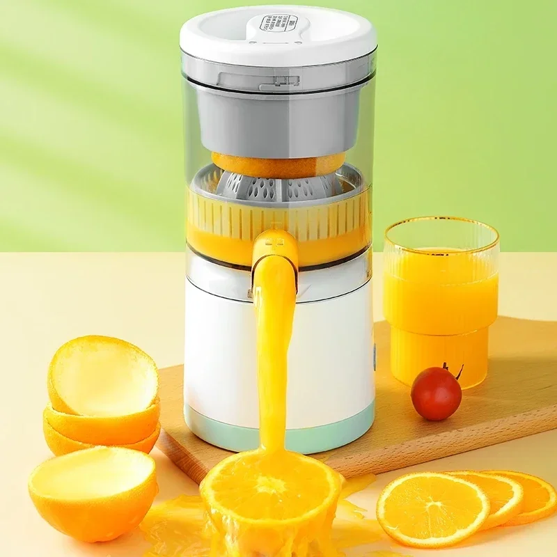 휴대용 전기 착즙기 USB 충전 오렌지 레몬 과일 믹서기, 미니 가정용 주스 압착기, 여행용 시트러스 착즙기 믹서