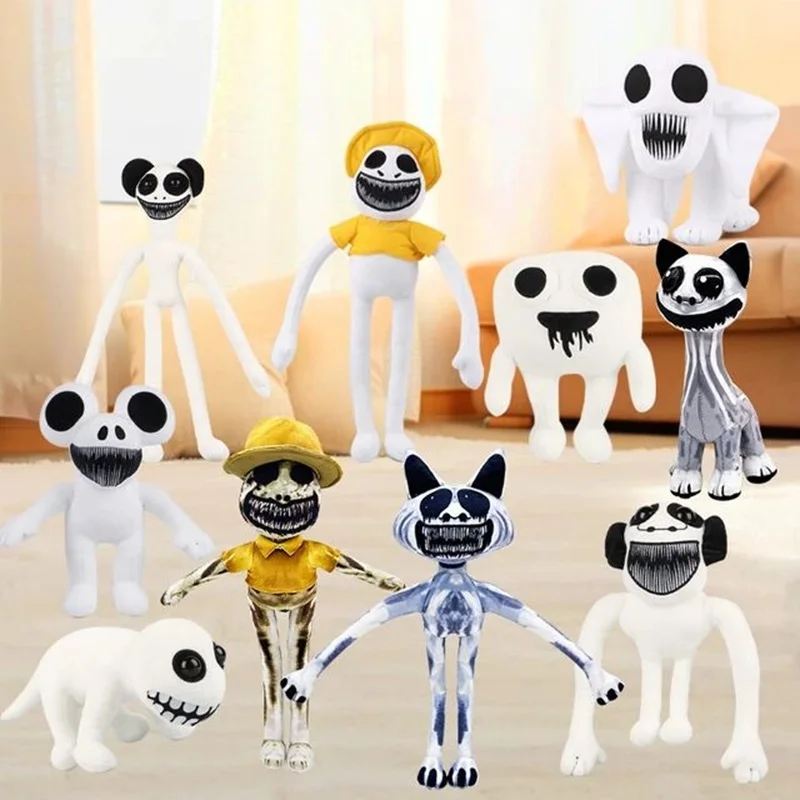 Zoonomaly 봉제 장난감, 동물원 가드 봉제 인형, Zoonomaly 애니메이션 피규어, 박제 동물 부드러운 장난감 베개, 팬들을 위한 선물