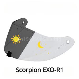 SCORPION Maxvision KDF-16-1 EXO-R1 에어 카본 헬멧, 스콜피온 EXO-R520 EXO-1400 바이저 쉴드 렌즈, 자외선 차단
