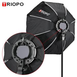 Tripo-최신 KX 65CM 소프트 박스 팔각형 우산 라이트 박스, 고독스 AD200 V1 스피드 라이트 플래시 라이트, 사진 스튜디오 액세서리