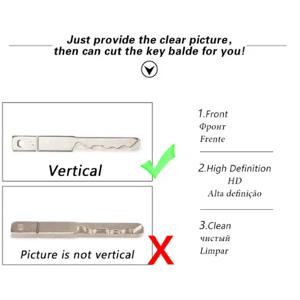 KEYYOU 절단 절단 키 블레이드 서비스 CNC-절단을 위한 명확한 블레이드 그림을 보내십시오 (자동차 키 및 절단 서비스 주문 필요).