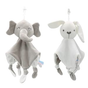 코끼리 신생아 선물 부드러운 봉제 장난감, 아기 장난감, 편안한 수건 인형, 어린이 수면, 유아 취미