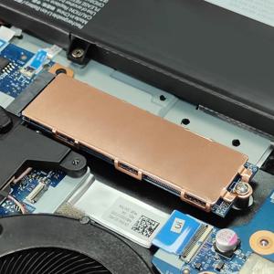 구리 M.2 SSD 방열판 라디에이터 실리콘 열 패드 포함, M.2 SSD 하드 디스크 냉각 방열판, NVME M2 NGFF 2280 PCIe SSD 용