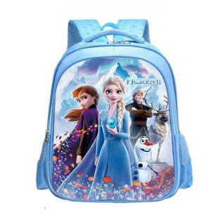 겨울왕국 엘사 안나 여아용 만화 책가방, 귀여운 초등학교 가방, 유치원 배낭