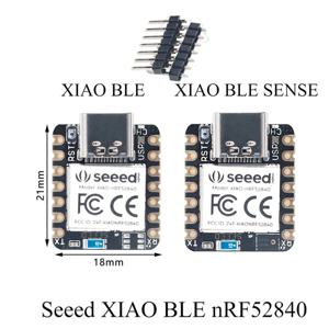 Seeeduino XIAO BLE SENSE 씨드 스튜디오 XIAO RP2040 nRF52840 블루투스 C 모듈, Arduino Nano/uno Arm 마이크로컨트롤러용, 2 개/1 개