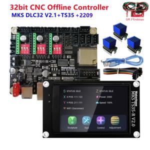 MKS DLC32 v2 32 비트 GRBL 오프라인 와이파이 컨트롤러 TS35-R LCD 디스플레이 CNC3018 MAX PRO 업그레이드 키트 CNC 레이저 조각기용