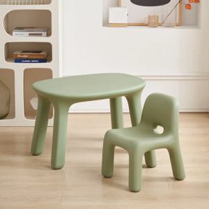 북유럽 Ins 어린이 학습 테이블 및 의자 디자이너, 유치원 아기 작은 벤치 홈 크리에이티브 플라스틱 테이블 및 의자
