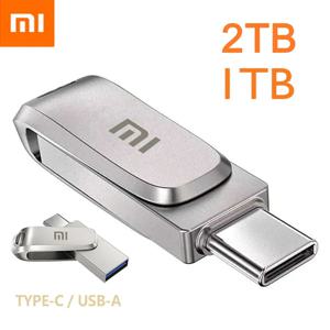 정품 샤오미 U 드라이브 3.1 C타입 인터페이스, USB 휴대용 타입, 전화 컴퓨터 상호 변속기 메모리, 2TB, 1TB, 512GB, 256GB