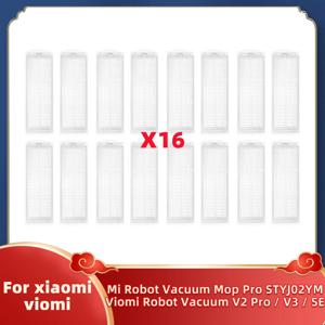 Xiaomi Mi Robot Vacuum-Mop Pro / Mop p / Mop 2S XMSTJQR2, HEPA 필터 STYJ02YM. Xiaomi S10 S12 T12 Viomi V2 V2Pro V3 SE에 적합합니다.