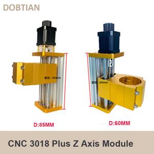 CNC 3018 플러스 Z축 모듈, 알루미늄 52mm Z축 슬라이딩 테이블 지지대, 300W/500W 스핀들, Nema17/42H 스텝퍼 모터에 적용