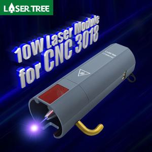 레이저 트리 고정 초점 레이저 헤드, CNC3018 조각기 절단기용, 공기 보조 깍지 모듈, DIY 도구, 10W 광 파워 레이저 헤드