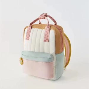 경량 어린이 배낭 쇼핑용 귀여운 해꽃 걸이 장식, 컬러 작은 책가방, 신제품