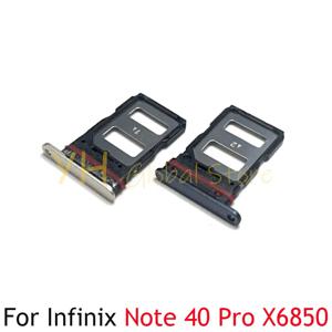 SIM 카드 슬롯 트레이 거치대, Infinix Note 40 Pro 4G X6850 / 5G X6851 용, SIM 카드 수리 부품