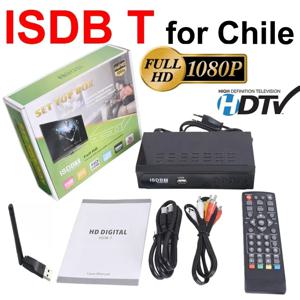 칠레 TDT TV 튜너, ISDB-T 셋톱 박스, HD 지상 디지털 TV 디코더, 비디오 방송 TV 리시버, HDMI RCA 케이블 포함, 1080P