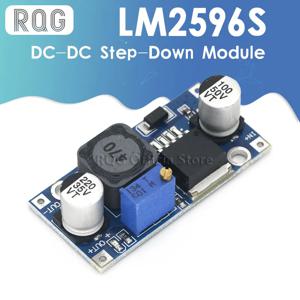 LM2596s DC-DC 스텝 다운 전원 공급 장치 모듈 3A 가변 스텝 다운 모듈 LM2596 전압 조정기 24V 12V 5V 3V