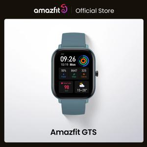 Amazfit GTS 주식 리퍼브 글로벌 버전, 스마트 워치 5ATM 방수 수영 스마트워치, 14 일 배터리