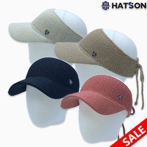 햇츠온 H32-101 여성 여름 페이퍼 밀짚 볼캡 선캡 모자