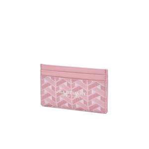 [질스튜어트 뉴욕 액세서리]  JAHO4E372P1 [ROSELLA] 로젤라칠링 핑크 패턴 카드지갑