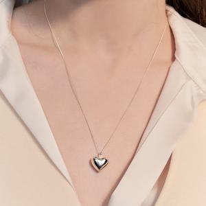 [Hei][수지, 카리나, 윤보미&박초롱, 츄 착용] pounding volume heart necklace