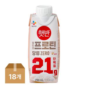 단백질 음료 얼티브 프로틴 쌀밥맛 250mL1box(18개입)