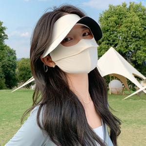 [1+1] 3in1 깔끔핏 햇빛 보호 UV 페이스가드 (마스크+모자+페이스커버) 컬러3종 남녀공용