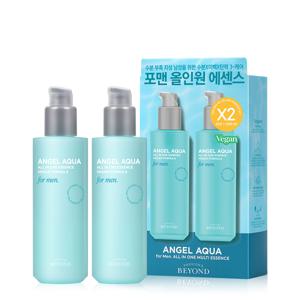 엔젤아쿠아 포맨 올인원 에센스 200ml 더블 기획