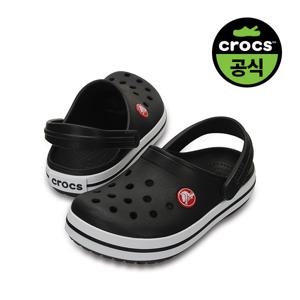 공식 키즈 CROCBAND CLOG K BK 23SKCL207006