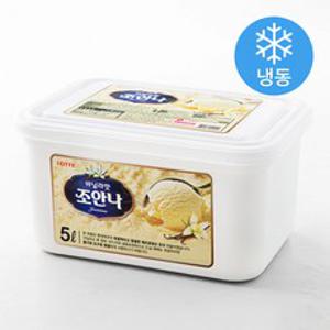 롯데웰푸드 조안나 바닐라 빙과 (냉동), 5L, 1개