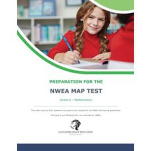 (영문도서) NWEA Map Test Preparation - Grade 8 Mathematics Paperback, Independently Published, English, 9798871948118