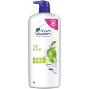 헤드앤숄더 애플 프레쉬 샴푸 대용량, 1200ml, 1개