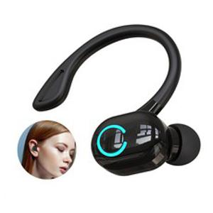 ELSECHO 귀걸이형 무선 블루투스 5.2 이어폰 오른쪽형, 블랙
