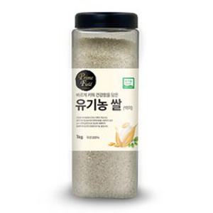 Prime Field 유기농 쌀 백미, 1kg, 1개