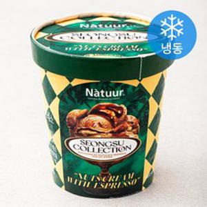 나뚜루 넛츠 크림 위드 에스프레소 아이스크림 (냉동), 474ml, 1개