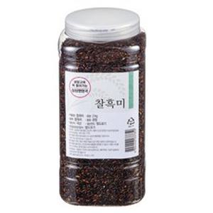 월드그린 싱싱영양통 검정 찰흑미, 2kg, 1개